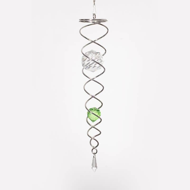 Crystal Tail Silver/Green
