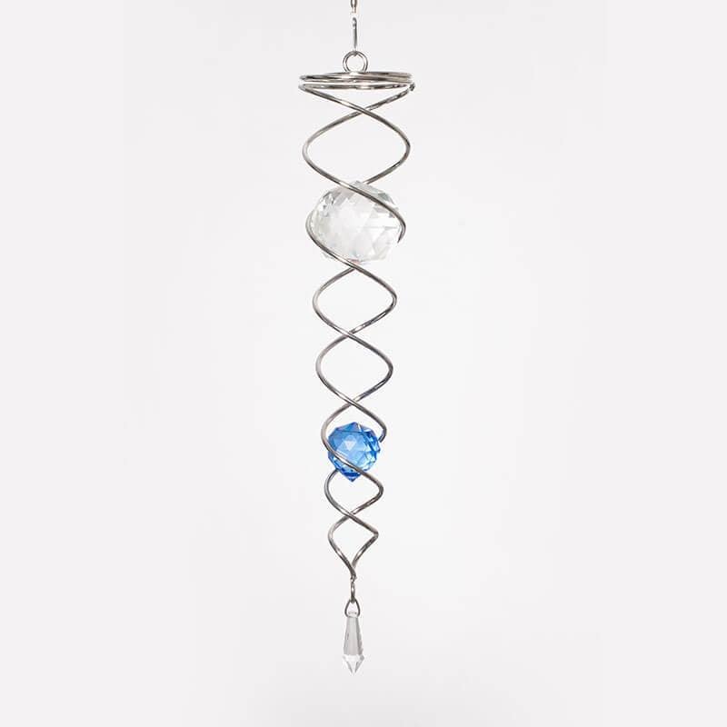 Crystal Tail Silver/Blue