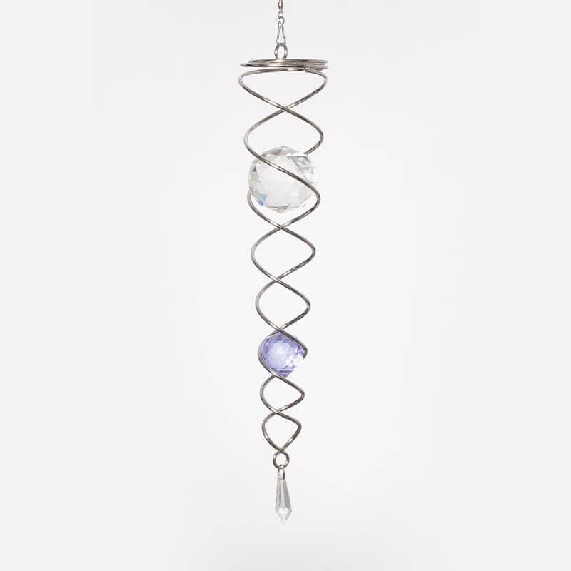 Crystal Tail Silver/Purple