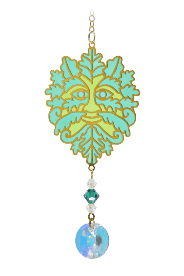 Green Man Green Carded Crystal Dreams