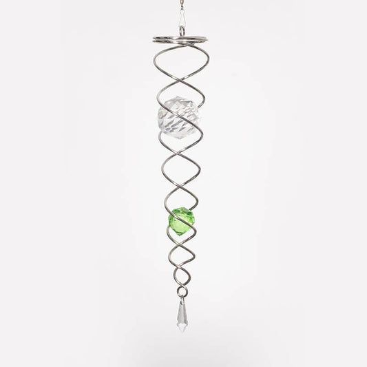 Crystal Tail Silver/Green