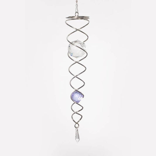 Crystal Tail Silver/Purple