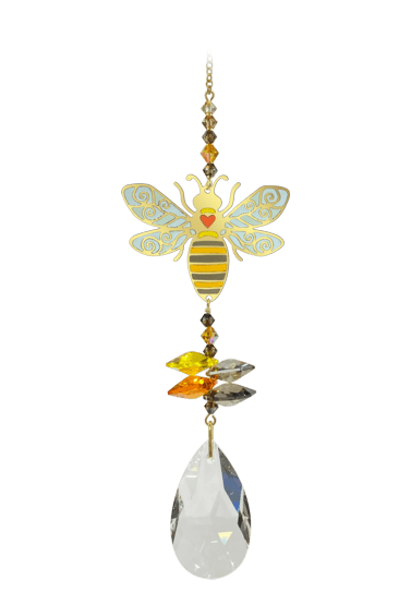 Bee Autumn Gold Window Jewels