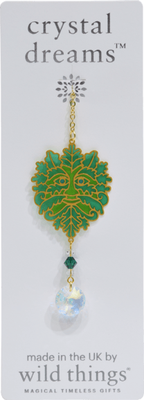Green Man Green Carded Crystal Dreams