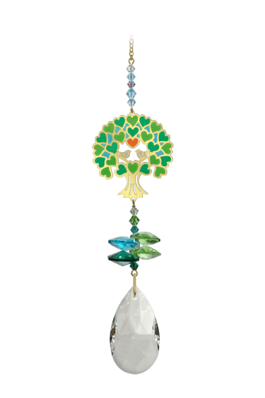 Tree Of Life Green Window Jewels